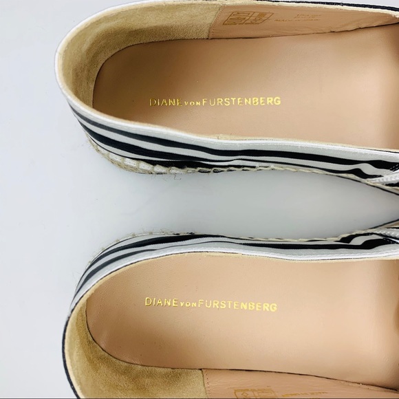Diane Von Furstenburg Espadrilles Striped Tulum - Picture 5 of 10